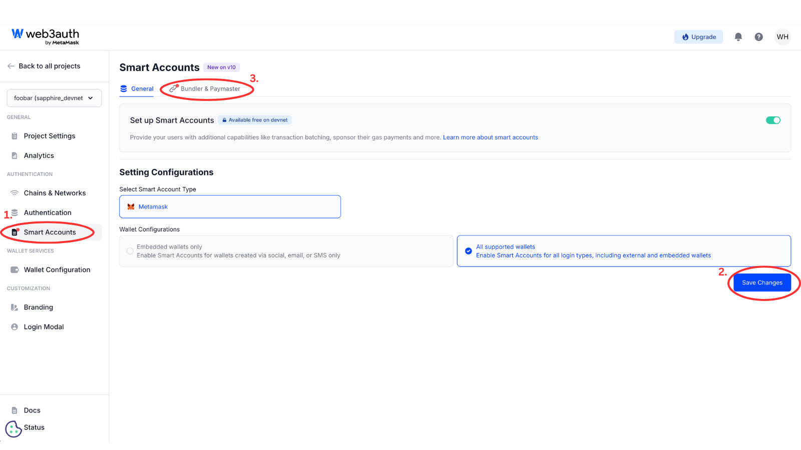 web3auth-dashboard